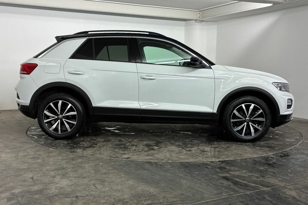 Volkswagen T-Roc 1.5 Tsi Evo Se White #4