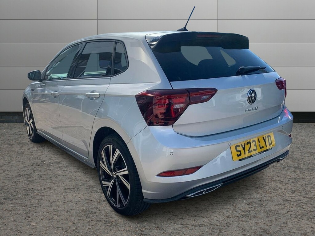 Volkswagen Polo 1.0 Tsi R-line Silver #3