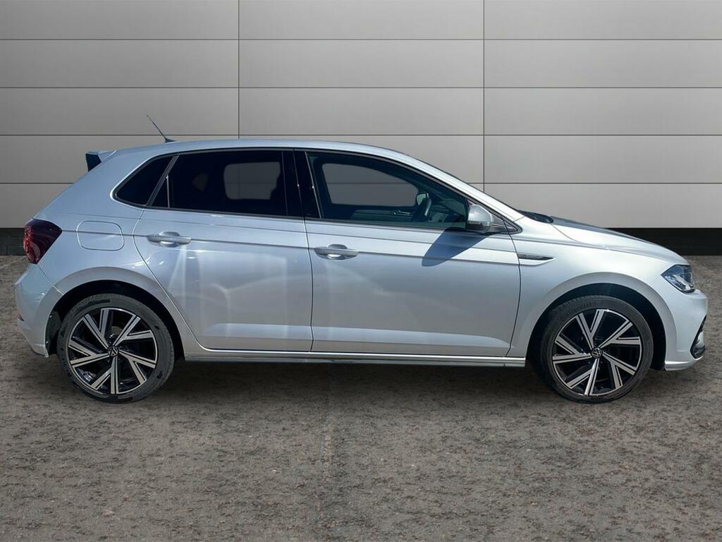 Volkswagen Polo 1.0 Tsi R-line Silver #4