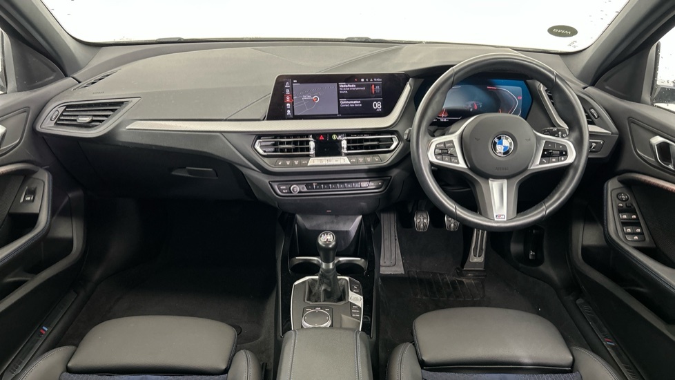 BMW 1 Series 118I M Sport LG73XRO White #4