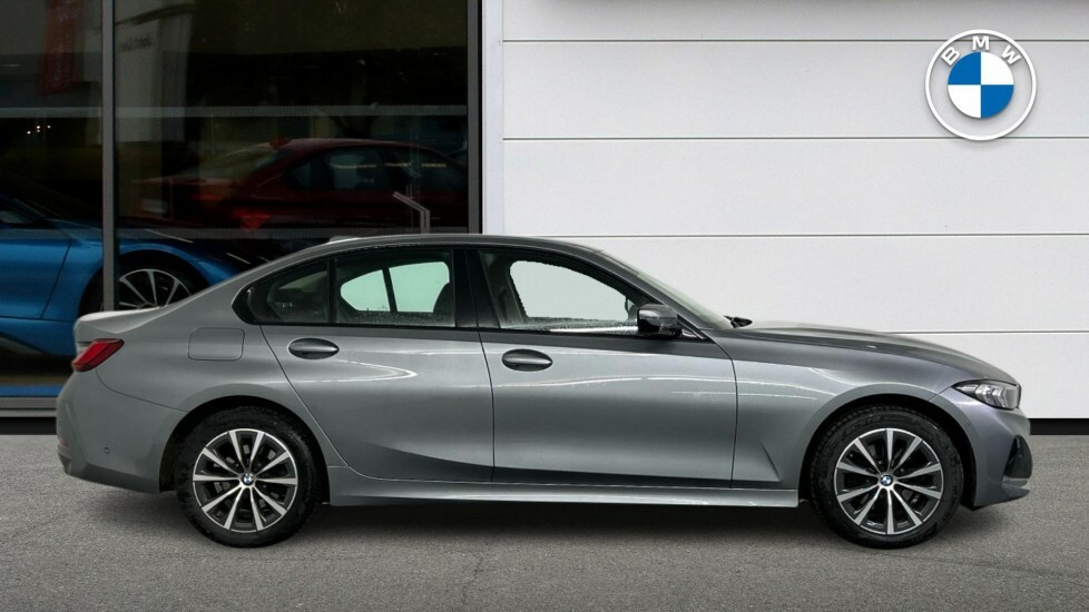 BMW 3 Series 320I Sport Saloon SW23VZC Grey #3