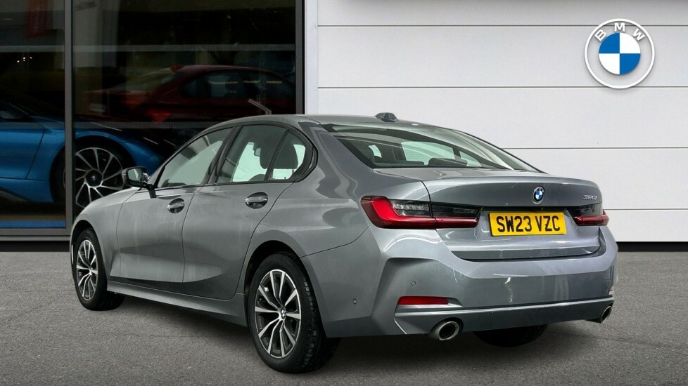 BMW 3 Series 320I Sport Saloon SW23VZC Grey #2