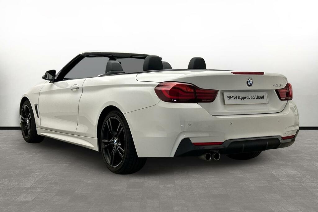 BMW 4 Series 430I M Sport Convertible White #2