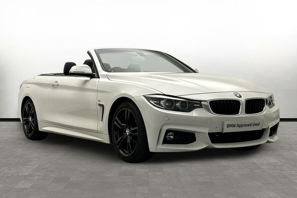 BMW 4 Series 430I M Sport Convertible White