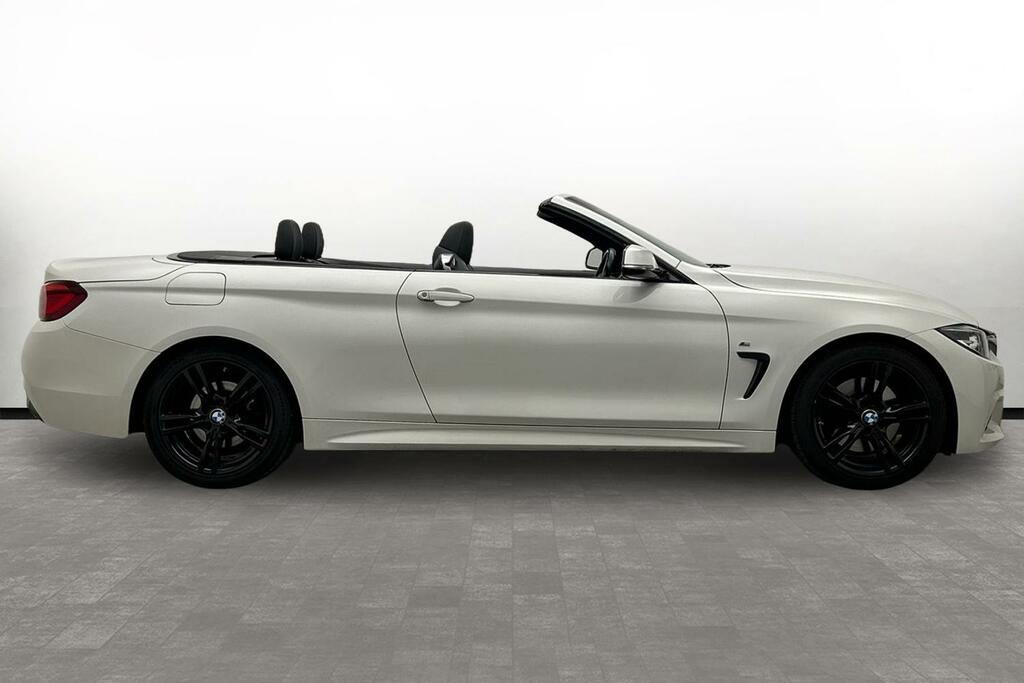 BMW 4 Series 430I M Sport Convertible White #3