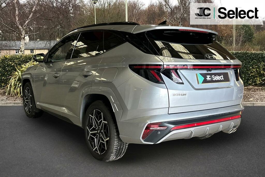 Hyundai Tucson 1.6 H T-gdi N Line S Suv Hybrid Eu Silver #4
