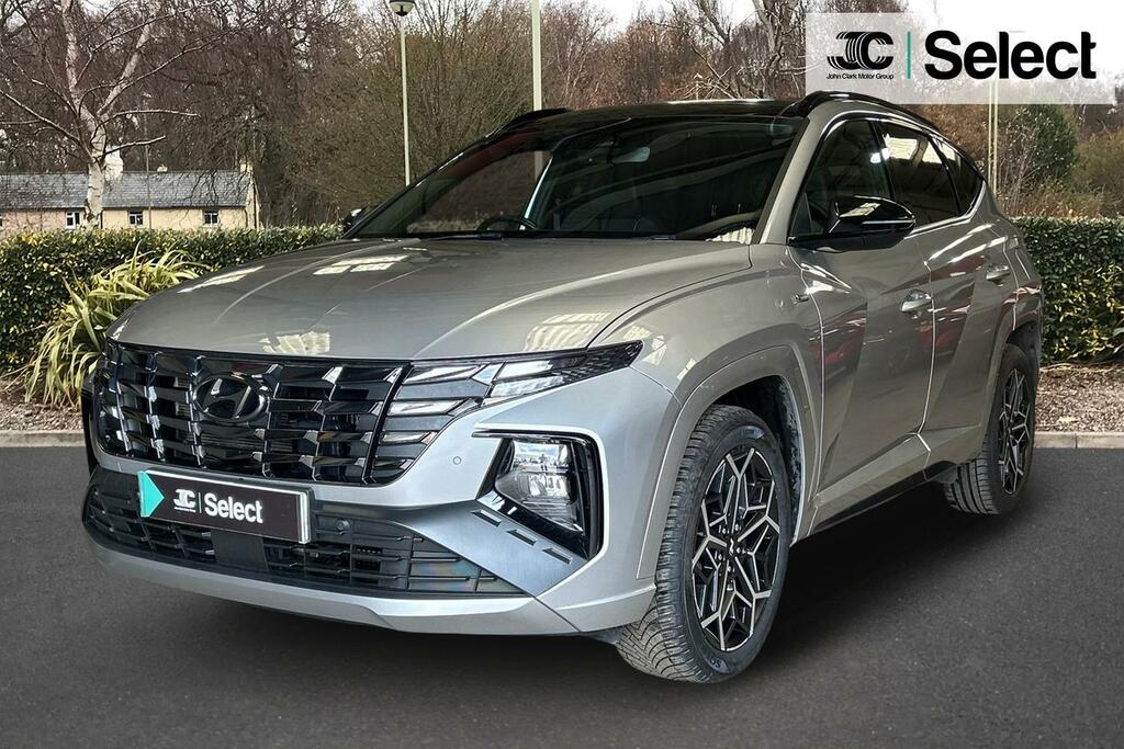 Hyundai Tucson 1.6 H T-gdi N Line S Suv Hybrid Eu Silver #3