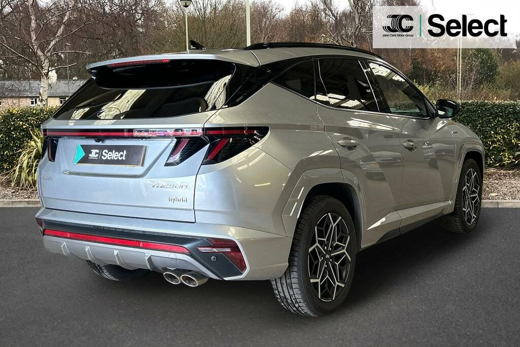 Hyundai Tucson 1.6 H T-gdi N Line S Suv Hybrid Eu Silver #2