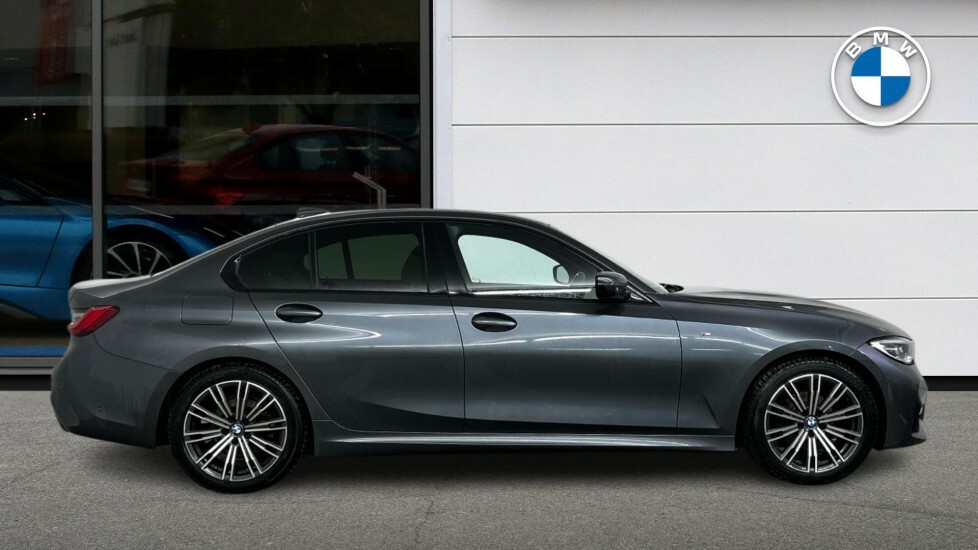 BMW 3 Series 320D Xdrive M Sport Saloon SV19VDZ Grey #3