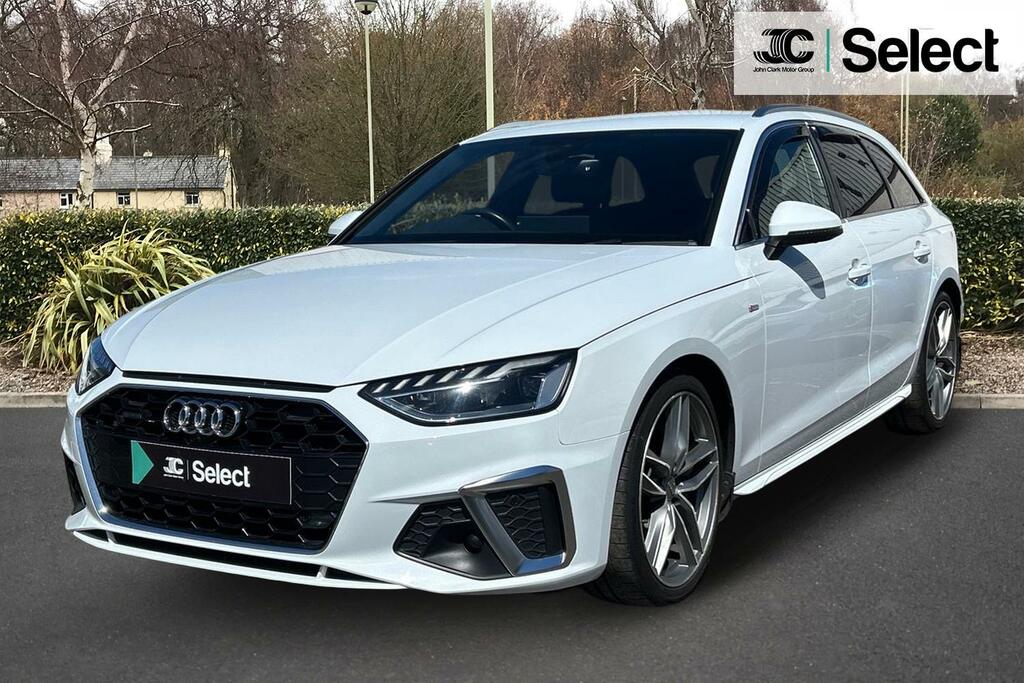 Audi A4 2.0 Tdi 40 S Line Estate S Tronic Quatt White #3