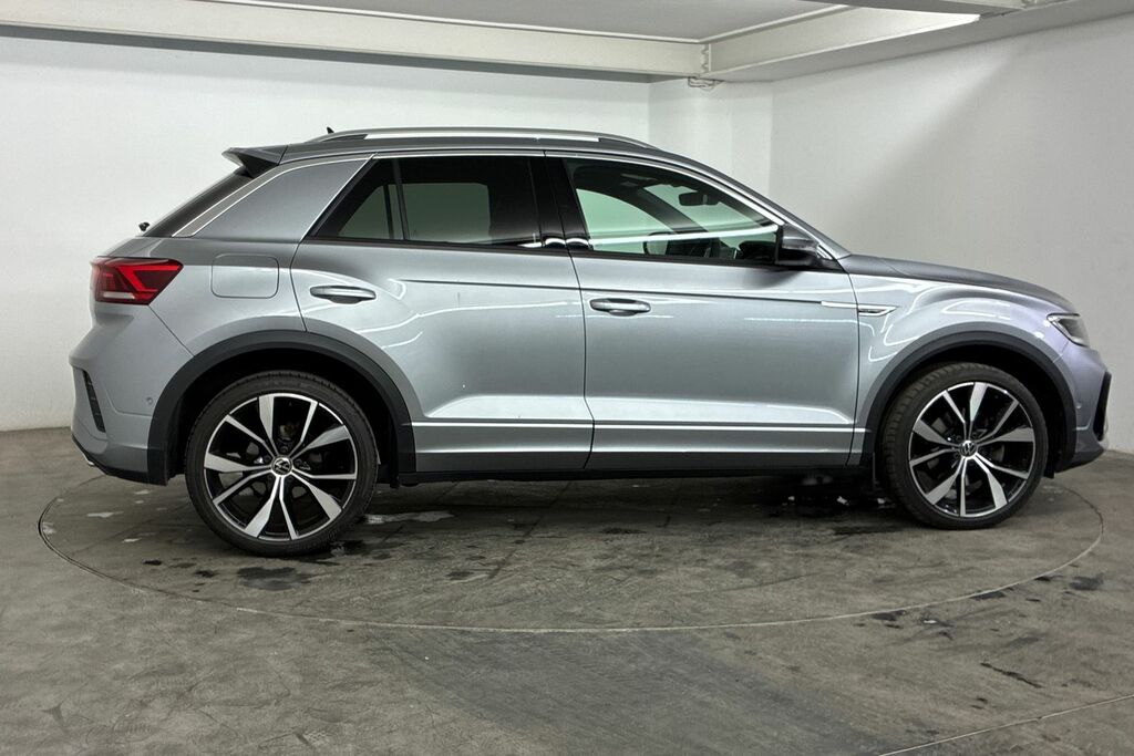 Volkswagen T-Roc 1.5 Tsi R-line Dsg Silver #4