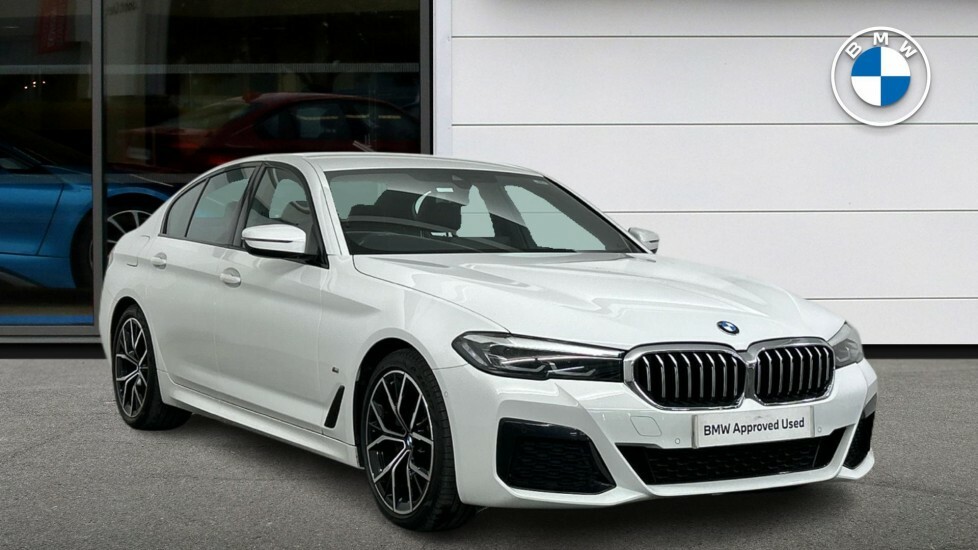 BMW 5 Series 2.0 520D Mht M Sport Steptronic Euro 6 Ss White