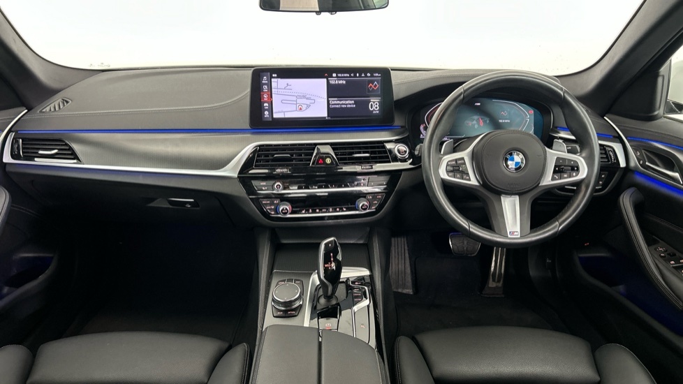 BMW 5 Series 2.0 520D Mht M Sport Steptronic Euro 6 Ss White #4