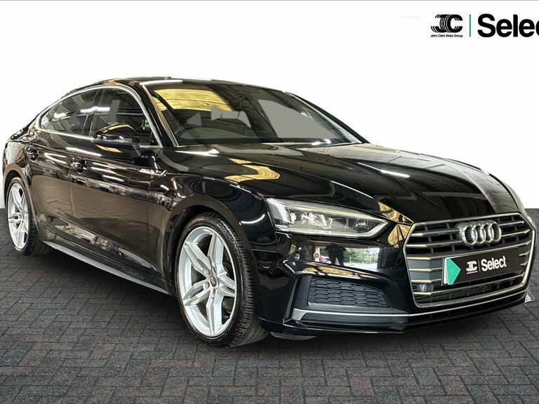Audi A5 2.0 Tfsi 35 S Line Sportback S Tronic Euro 6 Ss Black