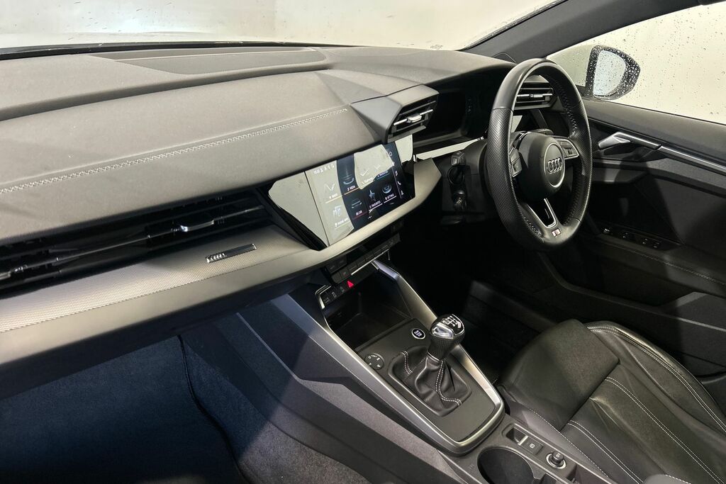 Audi A3 Audi Sportback S Line 30 Tfsi 110 Ps White #2