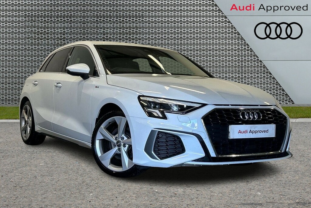 Audi A3 Audi Sportback S Line 30 Tfsi 110 Ps White #1