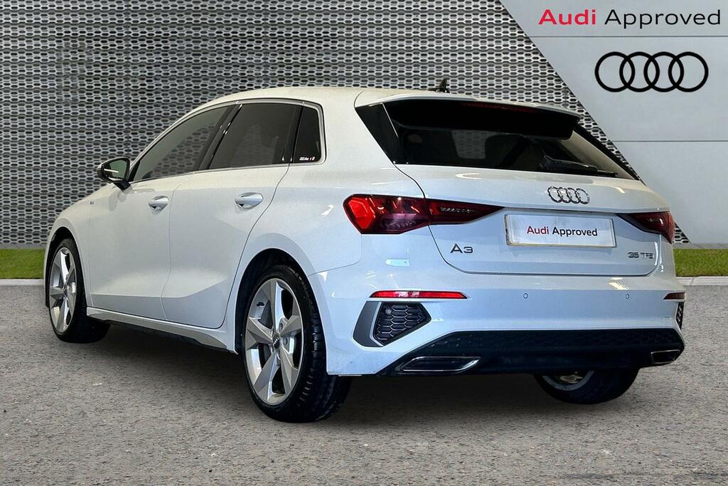 Audi A3 Audi Sportback S Line 30 Tfsi 110 Ps White #3