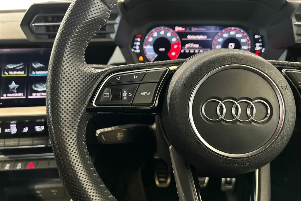Audi A3 Audi Sportback S Line 30 Tfsi 110 Ps White #14