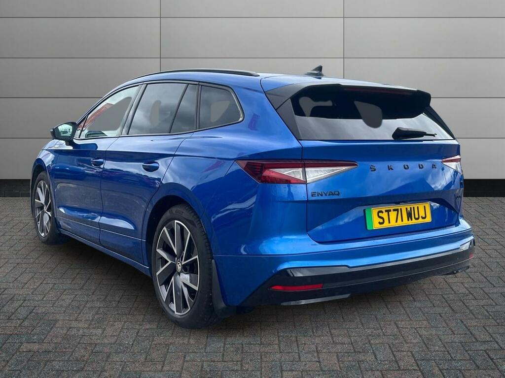 Skoda ENYAQ 80X Sportline 4X4 ST71WUJ Blue #3