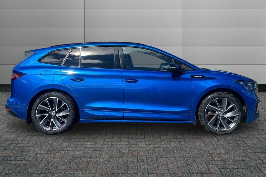 Skoda ENYAQ 80X Sportline 4X4 Blue #4