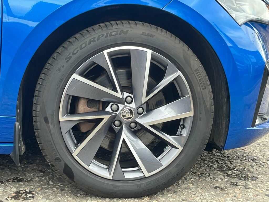 Skoda ENYAQ 80X Sportline 4X4 ST71WUJ Blue #5