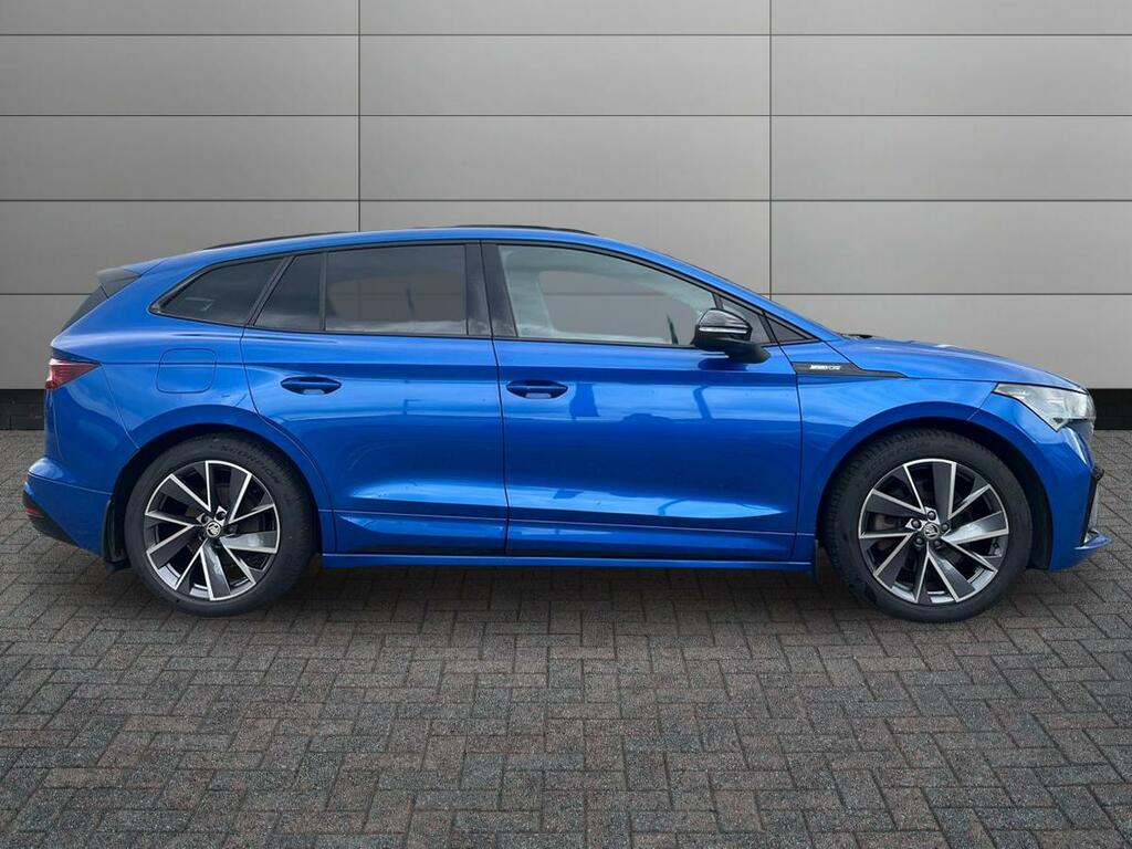 Skoda ENYAQ 80X Sportline 4X4 ST71WUJ Blue #4