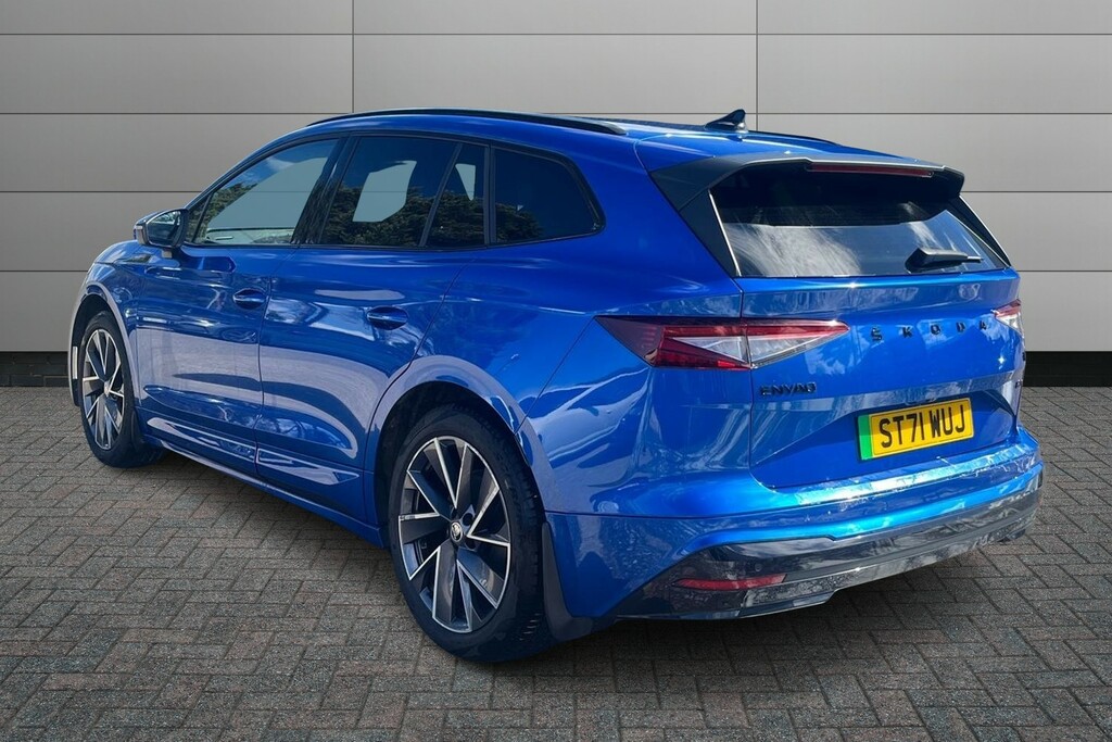 Skoda ENYAQ 80X Sportline 4X4 Blue #3