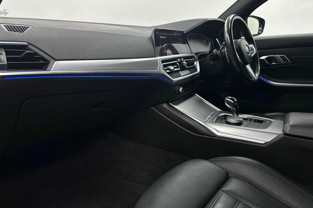 BMW 3 Series 2.0 320D M Sport Saloon Xdrive Eur Blue #6