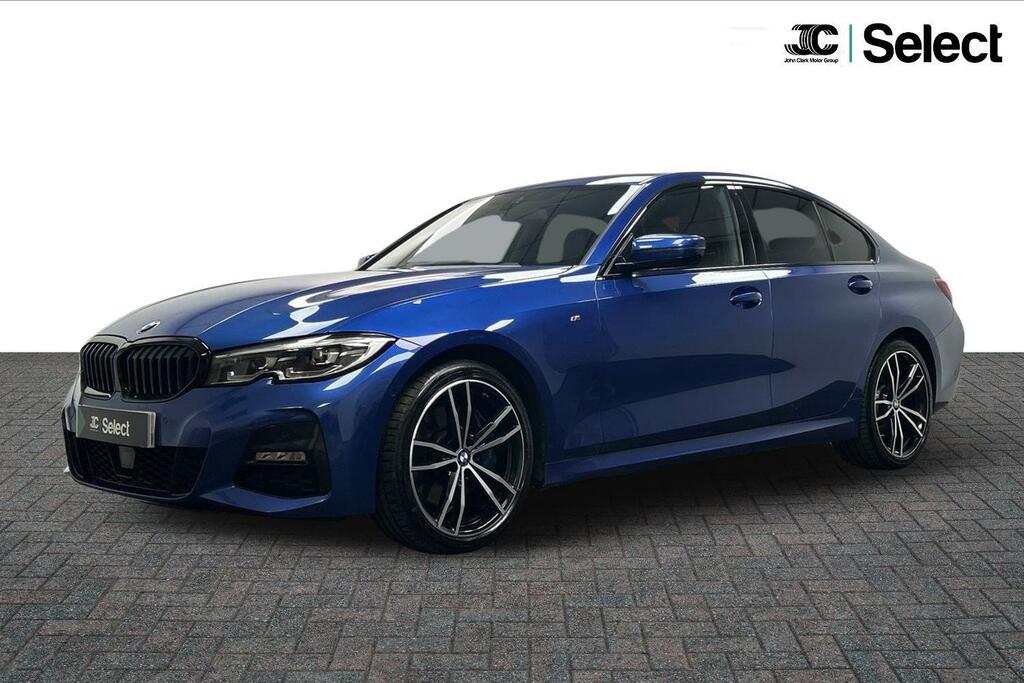 BMW 3 Series 2.0 320D M Sport Saloon Xdrive Eur Blue #3
