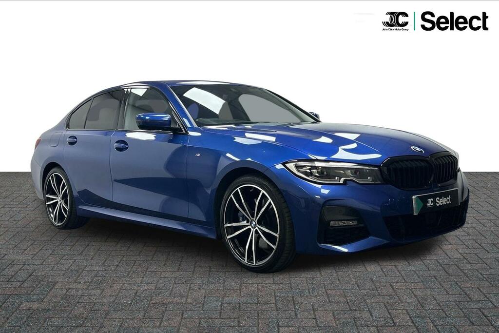 BMW 3 Series 2.0 320D M Sport Saloon Xdrive Eur SK19WDC Blue #2