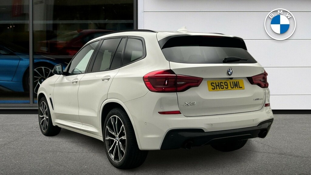 BMW X3 X3 Xdrive20d M Sport White #3