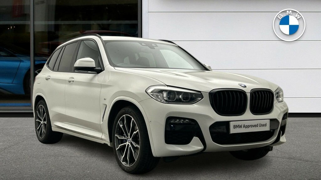 BMW X3 X3 Xdrive20d M Sport White #2