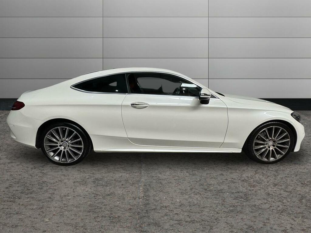 Mercedes-Benz C Class C220d Amg Line Premium PO66XMR White #4