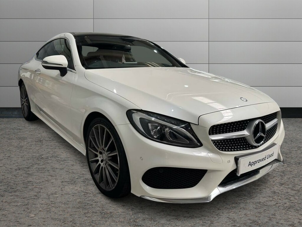 Mercedes-Benz C Class C220d Amg Line Premium White