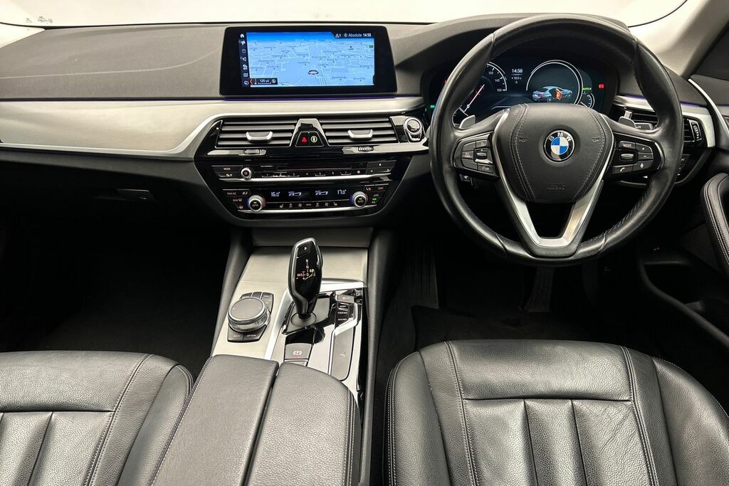 BMW 5 Series 3.0 530D Se Xdrive Euro 6 Ss Blue #4