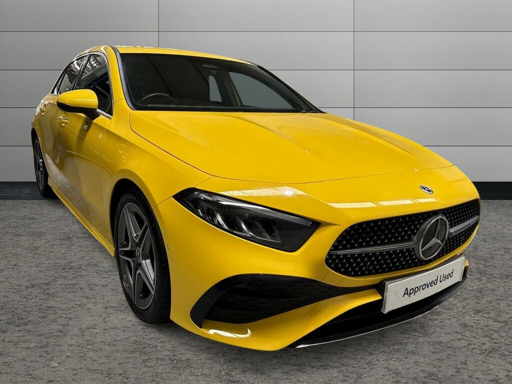 Mercedes-Benz A Class A200 Amg Line Executive Yellow