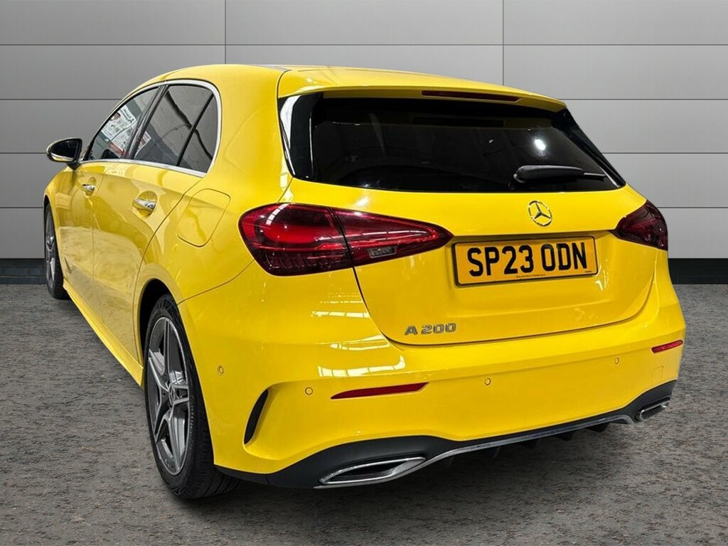 Mercedes-Benz A Class A200 Amg Line Executive SP23ODN Yellow #3