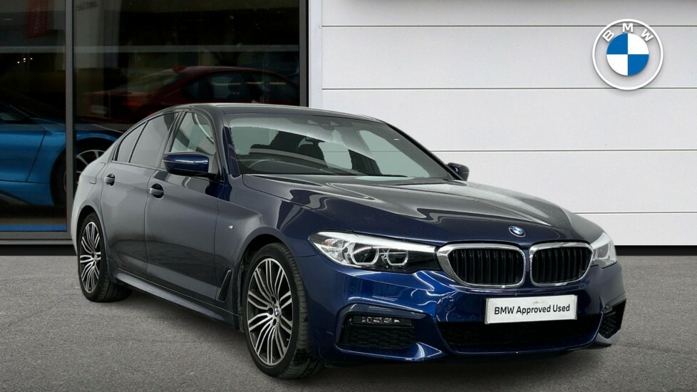 BMW 5 Series 520D Xdrive M Sport Saloon Blue