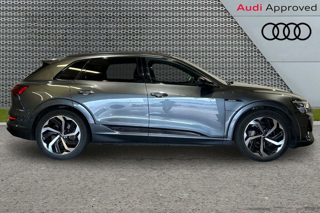 Audi E-tron Black Edition 50 Quattro 230,00 Kw Grey #4