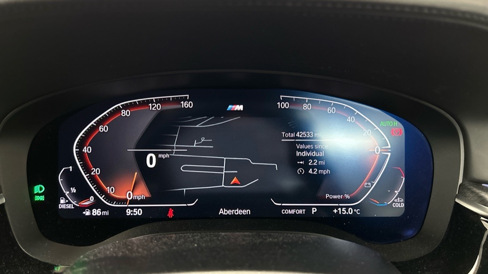 BMW 5 Series Black #9
