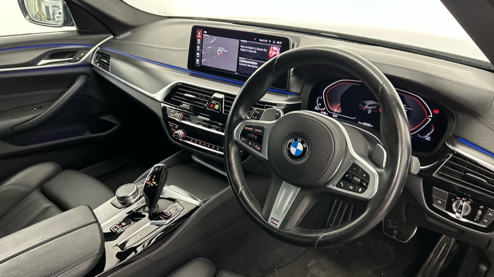BMW 5 Series 530D Xdrive M Sport Touring Black #6
