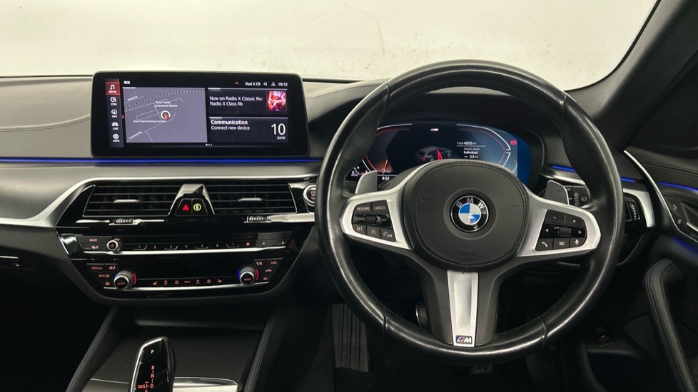 BMW 5 Series 530D Xdrive M Sport Touring Black #5