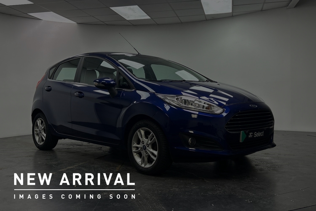 Ford Fiesta 1.0T Ecoboost Zetec Euro 6 Ss Blue