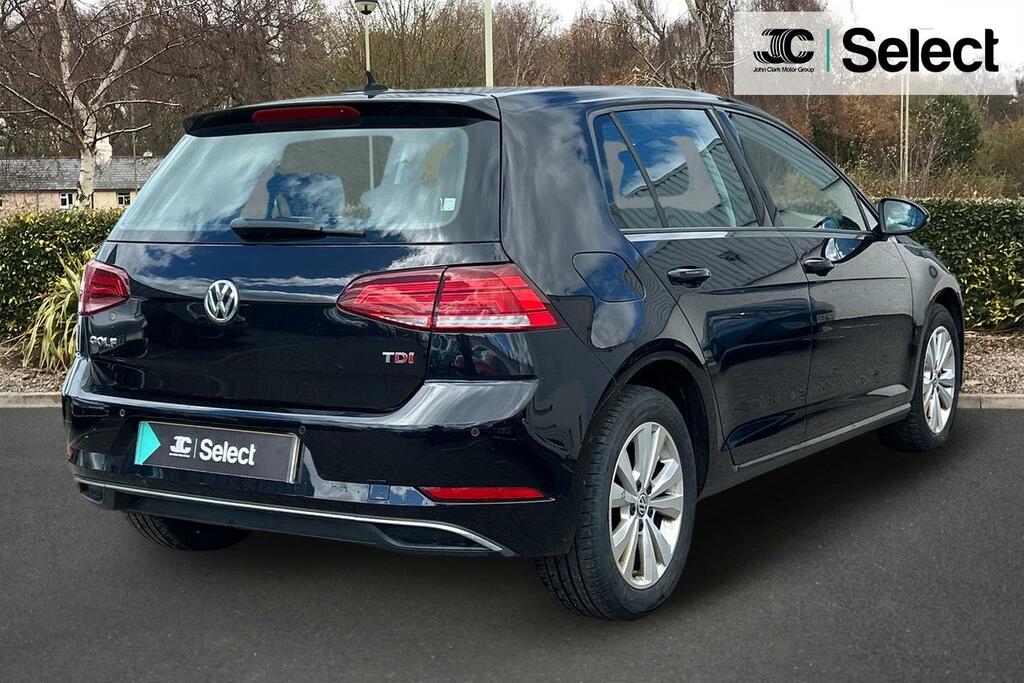 Volkswagen Golf 1.6 Tdi Bluemotion Tech Se Nav Hatchback Diese GF17NNZ Black #2