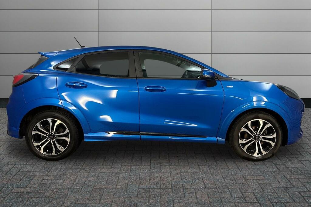 Ford Puma 1.0 Ecoboost Hybrid Mhev 155 St-line WO21FPX Blue #4