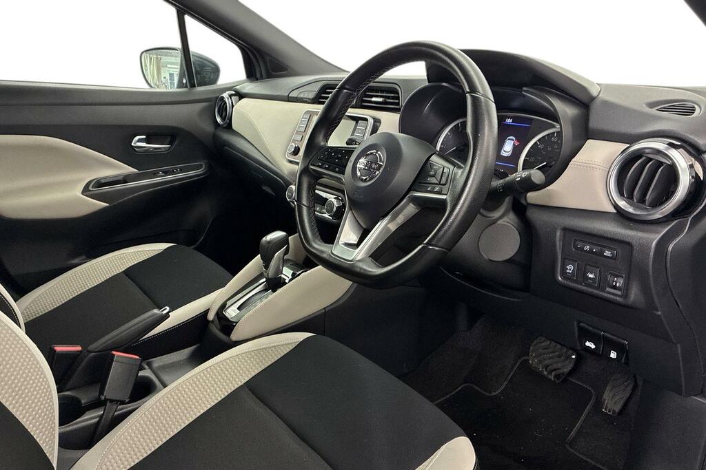Nissan Micra Acenta White #7