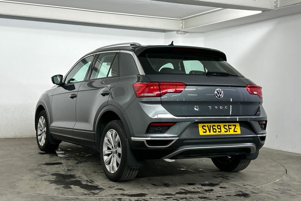 Volkswagen T-Roc 1.5 Tsi Evo Sel White #3