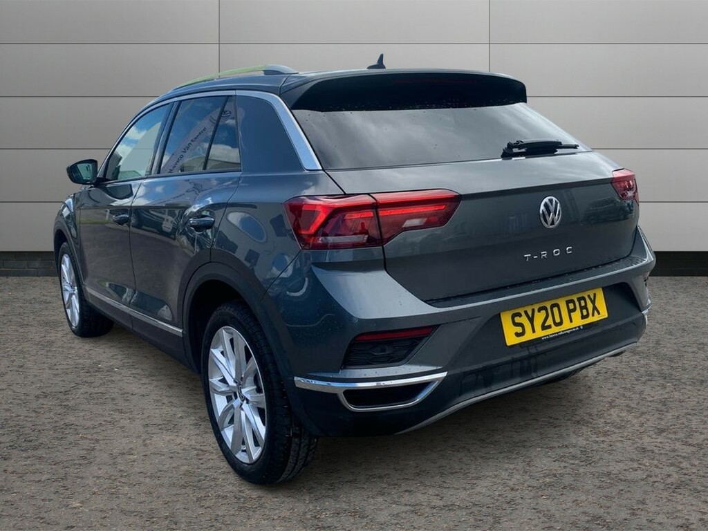 Volkswagen T-Roc 1.5 Tsi Evo Sel Grey #3