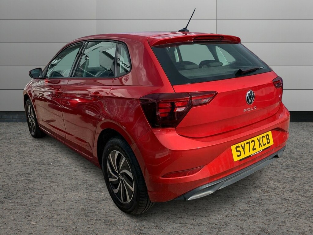 Volkswagen Polo 1.0 Tsi Life Dsg SY72XCB Red #3