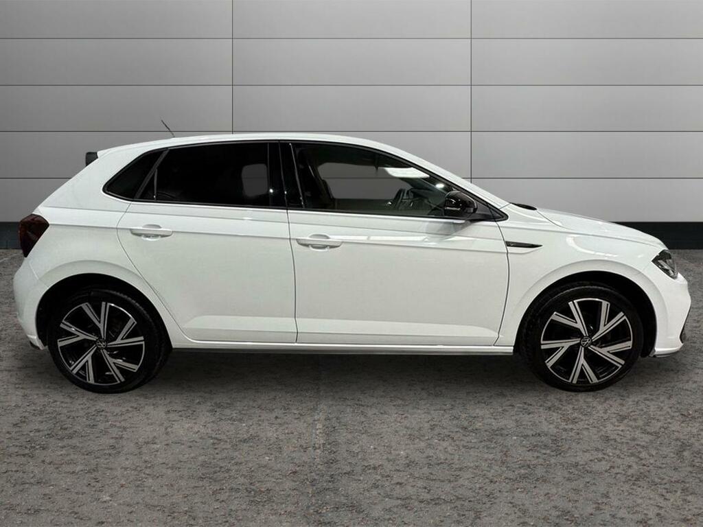 Volkswagen Polo 1.0 Tsi 110 R-line Dsg SW23VZP White #4